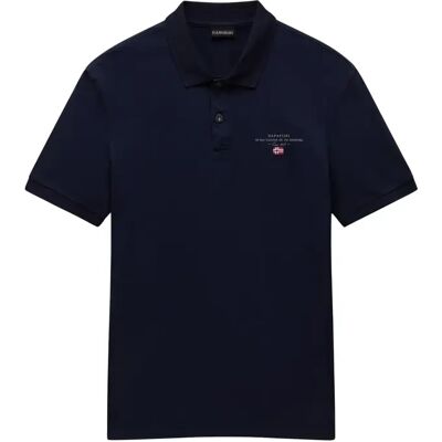 Polo Napapijri Elbas Jersey Bleu 2XL - Publicité Polo Napapijri Elbas Jersey Bleu 2XL - Publicité
