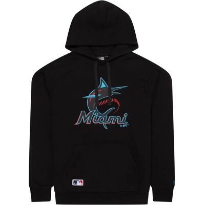 new era Sweatshirt à capuche Miami Marlins Nos MLB Regular Noir 2XL - Publicité new era Sweatshirt à capuche Miami Marlins Nos MLB Regular Noir 2XL - Publicité