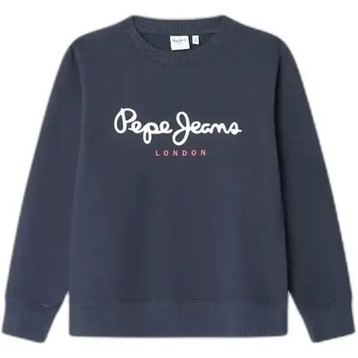 Sweatshirt col rond enfant Pepe Jeans Art Bleu 10 ans - Publicité Sweatshirt col rond enfant Pepe Jeans Art Bleu 10 ans - Publicité
