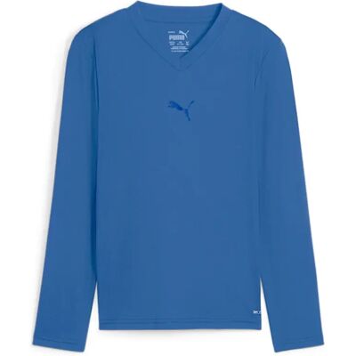 T-shirt de sport pour garçons Puma - Coupe Slim, Anti-humidité, Col en V, Manche Longue - Publicité T-shirt de sport pour garçons Puma - Coupe Slim, Anti-humidité, Col en V, Manche Longue - Publicité