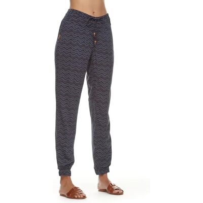 Pantalon de jogging femme Ragwear Talin Chevron Bleu 26 - Publicité Pantalon de jogging femme Ragwear Talin Chevron Bleu 26 - Publicité