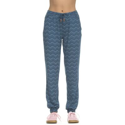 Pantalon de jogging femme Ragwear Talin Chevron Bleu 26 - Publicité Pantalon de jogging femme Ragwear Talin Chevron Bleu 26 - Publicité