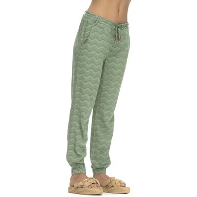 Pantalon de jogging femme Ragwear Talin Chevron Vert 27 - Publicité Pantalon de jogging femme Ragwear Talin Chevron Vert 27 - Publicité