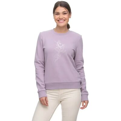 Sweatshirt femme Ragwear Effa Organic Gots Violet XS - Publicité Sweatshirt femme Ragwear Effa Organic Gots Violet XS - Publicité
