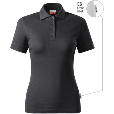 Polo femme Rimeck Resist Heavy R21 Gris S - Publicité Polo femme Rimeck Resist Heavy R21 Gris S - Publicité