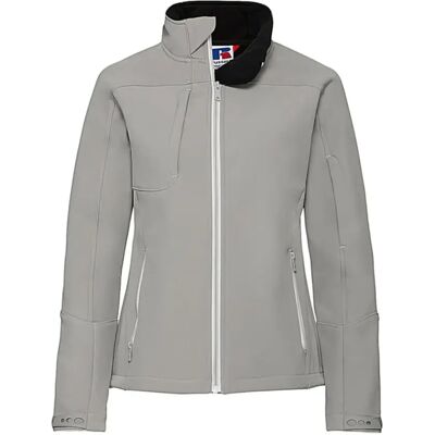 Veste softshell femme Russell Athletic Bionic Gris 4XL - Publicité Veste softshell femme Russell Athletic Bionic Gris 4XL - Publicité