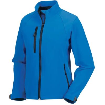 Coupe-vent femme Russell Athletic softshell Bleu XL - Publicité Coupe-vent femme Russell Athletic softshell Bleu XL - Publicité