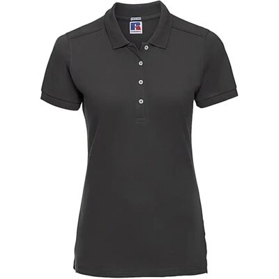 Polo femme Russell Athletic Fitted Stretch Noir XL - Publicité Polo femme Russell Athletic Fitted Stretch Noir XL - Publicité