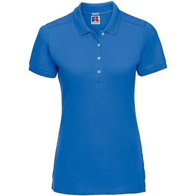 Polo femme Russell Athletic Fitted Stretch Bleu 2XL - Publicité Polo femme Russell Athletic Fitted Stretch Bleu 2XL - Publicité