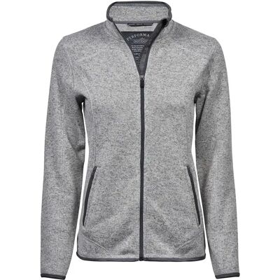 Tee Jays Fleece pour dames - Tissu melange - Détails élégants - Veste en polaire - Publicité Tee Jays Fleece pour dames - Tissu melange - Détails élégants - Veste en polaire - Publicité