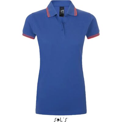 Polo femme Sol's Pasadena Bleu 2XL - Publicité Polo femme Sol's Pasadena Bleu 2XL - Publicité