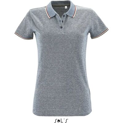 Polo femme Sol's Paname Bleu 2XL - Publicité Polo femme Sol's Paname Bleu 2XL - Publicité