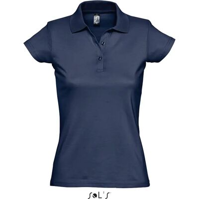 Polo femme Sol's Prescott Bleu 2XL - Publicité Polo femme Sol's Prescott Bleu 2XL - Publicité