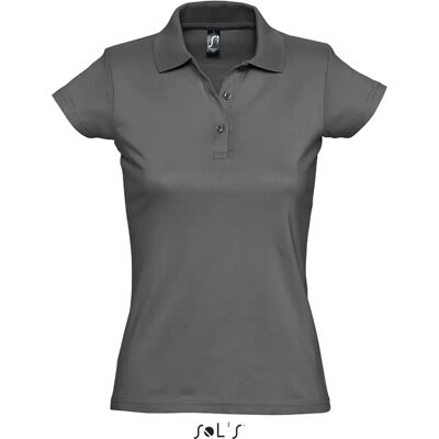 Polo femme Sol's Prescott Gris 2XL - Publicité Polo femme Sol's Prescott Gris 2XL - Publicité