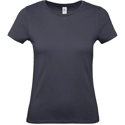 T-shirt femme B&C E150 Bleu 2XL - Publicité T-shirt femme B&C E150 Bleu 2XL - Publicité