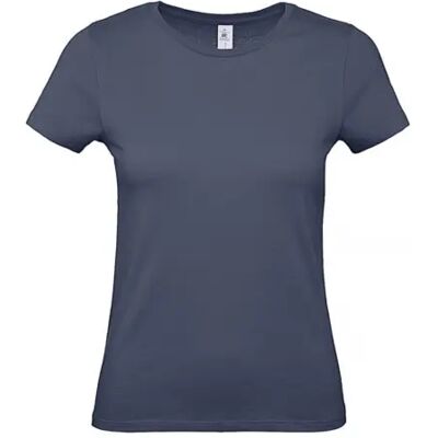 T-shirt femme B&C E150 Bleu 2XL - Publicité T-shirt femme B&C E150 Bleu 2XL - Publicité