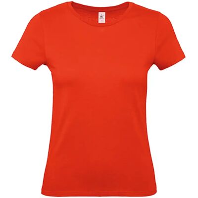 T-shirt femme B&C E150 Rouge 2XL - Publicité T-shirt femme B&C E150 Rouge 2XL - Publicité