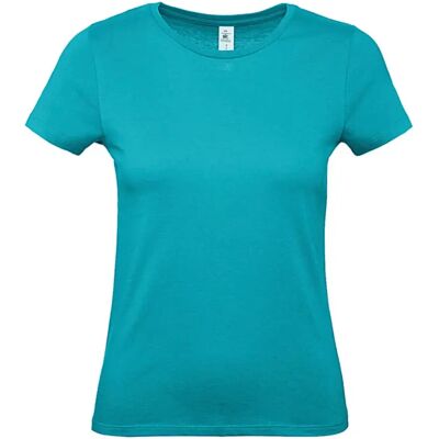 T-shirt femme B&C E150 Turquoise 2XL - Publicité T-shirt femme B&C E150 Turquoise 2XL - Publicité
