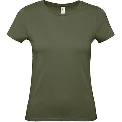 T-shirt femme B&C E150 Vert 2XL - Publicité T-shirt femme B&C E150 Vert 2XL - Publicité