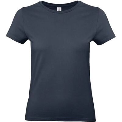 T-shirt femme B&C E190 Bleu 2XL - Publicité T-shirt femme B&C E190 Bleu 2XL - Publicité