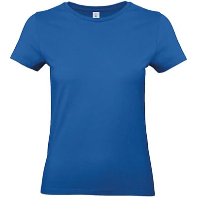 T-shirt femme B&C E190 Bleu 2XL - Publicité T-shirt femme B&C E190 Bleu 2XL - Publicité