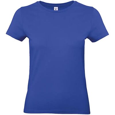 T-shirt femme B&C E190 Bleu 2XL - Publicité T-shirt femme B&C E190 Bleu 2XL - Publicité