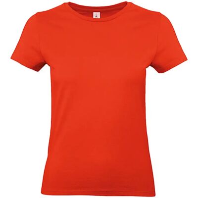 T-shirt femme B&C E190 Rouge 2XL - Publicité T-shirt femme B&C E190 Rouge 2XL - Publicité