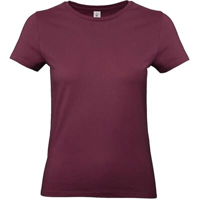 T-shirt femme B&C E190 Rouge 2XL - Publicité T-shirt femme B&C E190 Rouge 2XL - Publicité