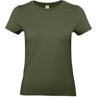 T-shirt femme B&C E190 Vert 2XL - Publicité T-shirt femme B&C E190 Vert 2XL - Publicité
