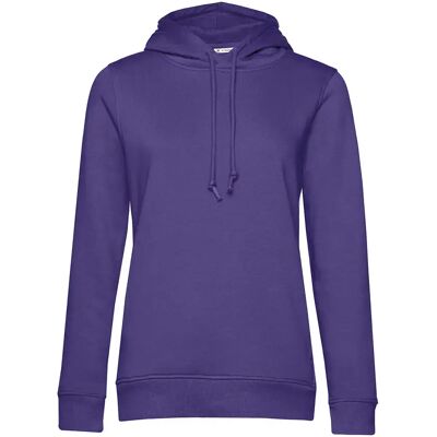 Sweatshirt à capuche femme B&C Organic Violet 2XL - Publicité Sweatshirt à capuche femme B&C Organic Violet 2XL - Publicité