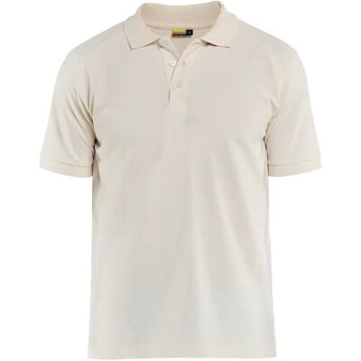 Polo Blaklader Piqué Bicolore Beige XL - Publicité Polo Blaklader Piqué Bicolore Beige XL - Publicité
