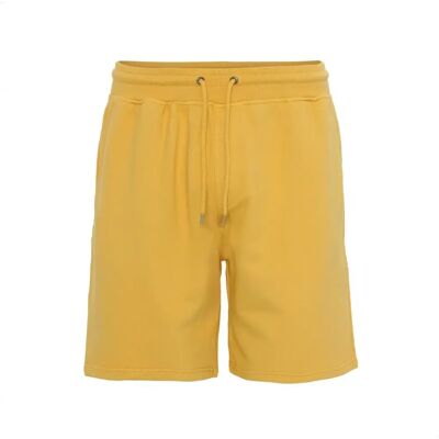 Shorts en coton biologique Colorful Standard Jaune Brûlé - M - Unisexe - Publicité Shorts en coton biologique Colorful Standard Jaune Brûlé - M - Unisexe - Publicité