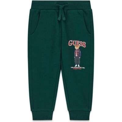 Pantalon de jogging enfant Guess Active Vert 3 ans - Publicité Pantalon de jogging enfant Guess Active Vert 3 ans - Publicité