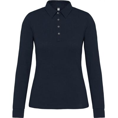 Polo femme Kariban jersey Bleu L - Publicité Polo femme Kariban jersey Bleu L - Publicité