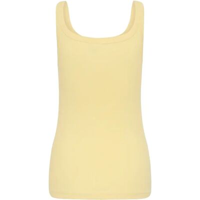 Débardeur femme KAFFE Carna Jaune XL - Publicité Débardeur femme KAFFE Carna Jaune XL - Publicité