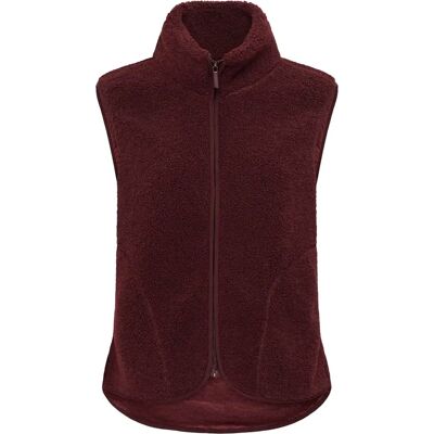 Polaire sans manches femme KAFFE Kaally Rouge 2XL - Publicité Polaire sans manches femme KAFFE Kaally Rouge 2XL - Publicité