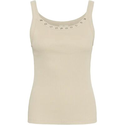 Débardeur femme KAFFE Carna Eyelets Gris 2XL - Publicité Débardeur femme KAFFE Carna Eyelets Gris 2XL - Publicité