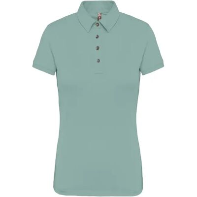 Polo jersey Femme Kariban Vert XS - Publicité Polo jersey Femme Kariban Vert XS - Publicité
