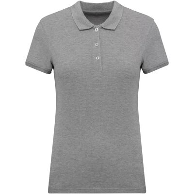 Polo piqué femme Kariban Gris 2XL - Publicité Polo piqué femme Kariban Gris 2XL - Publicité
