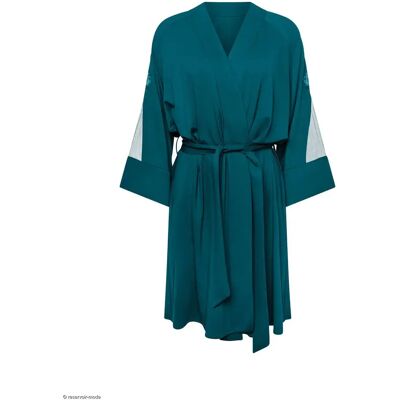 Peignoir femme Lisca Velvet Luxe Vert XL - Publicité Peignoir femme Lisca Velvet Luxe Vert XL - Publicité