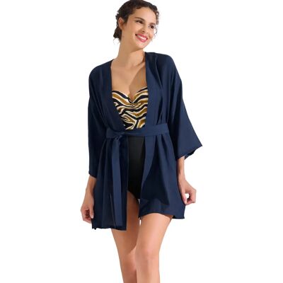 Caftan de plage femme Lisca Tanzania Bleu XL/2XL - Publicité Caftan de plage femme Lisca Tanzania Bleu XL/2XL - Publicité