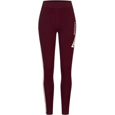 Legging femme Lonsdale Lowstoft Rouge XS - Publicité Legging femme Lonsdale Lowstoft Rouge XS - Publicité