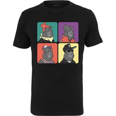 T-shirt Mister Tee Bored Gorilla Multi Noir M - Publicité T-shirt Mister Tee Bored Gorilla Multi Noir M - Publicité