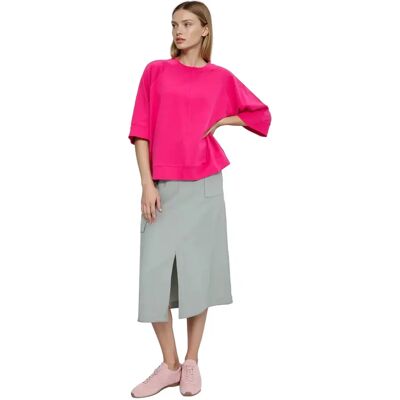 Sweatshirt femme Moodo L-BL-4903 Rose 2XL - Publicité Sweatshirt femme Moodo L-BL-4903 Rose 2XL - Publicité