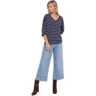 Sweatshirt femme Moodo L-BL-4910 Bleu 2XL - Publicité Sweatshirt femme Moodo L-BL-4910 Bleu 2XL - Publicité