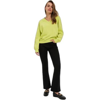 Sweatshirt femme Moodo Z-BL-4807 Vert M - Publicité Sweatshirt femme Moodo Z-BL-4807 Vert M - Publicité