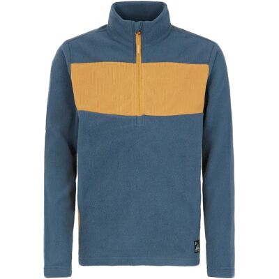 Polaire 1/4 zip enfant Protest Marnix Bleu 14 ans - Publicité Polaire 1/4 zip enfant Protest Marnix Bleu 14 ans - Publicité