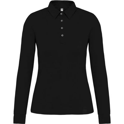 Polo femme Kariban jersey Noir 2XL - Publicité Polo femme Kariban jersey Noir 2XL - Publicité