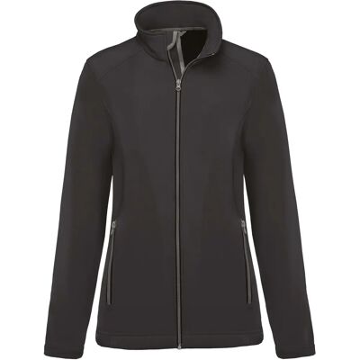 Veste femme Kariban Softshell 2 Couches Gris XS - Publicité Veste femme Kariban Softshell 2 Couches Gris XS - Publicité
