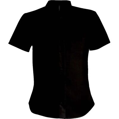 Chemise femme manches courtes Kariban Judith Noir 3XL - Publicité Chemise femme manches courtes Kariban Judith Noir 3XL - Publicité